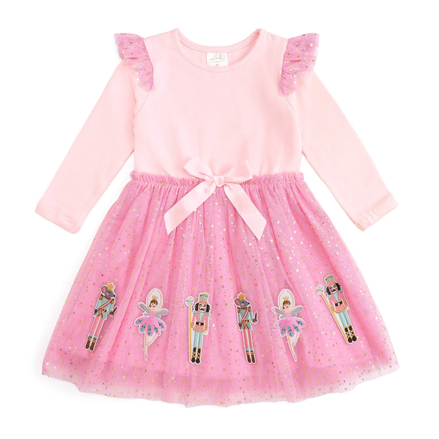 Nutcracker Applique LS Dress