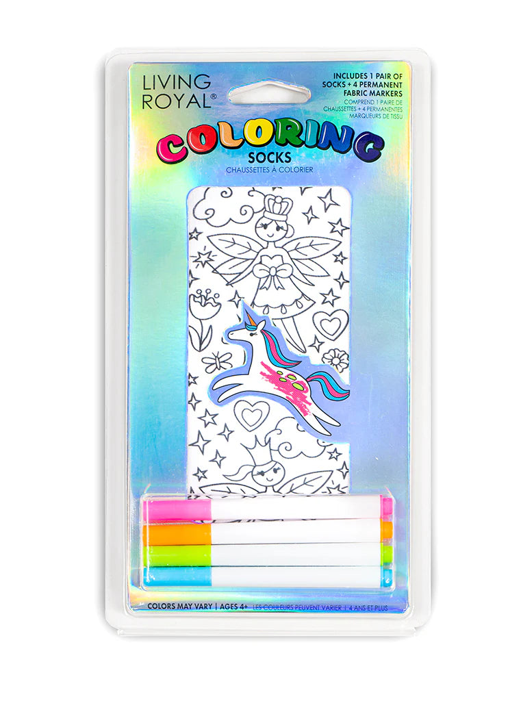 Color Socks Fairy Princess