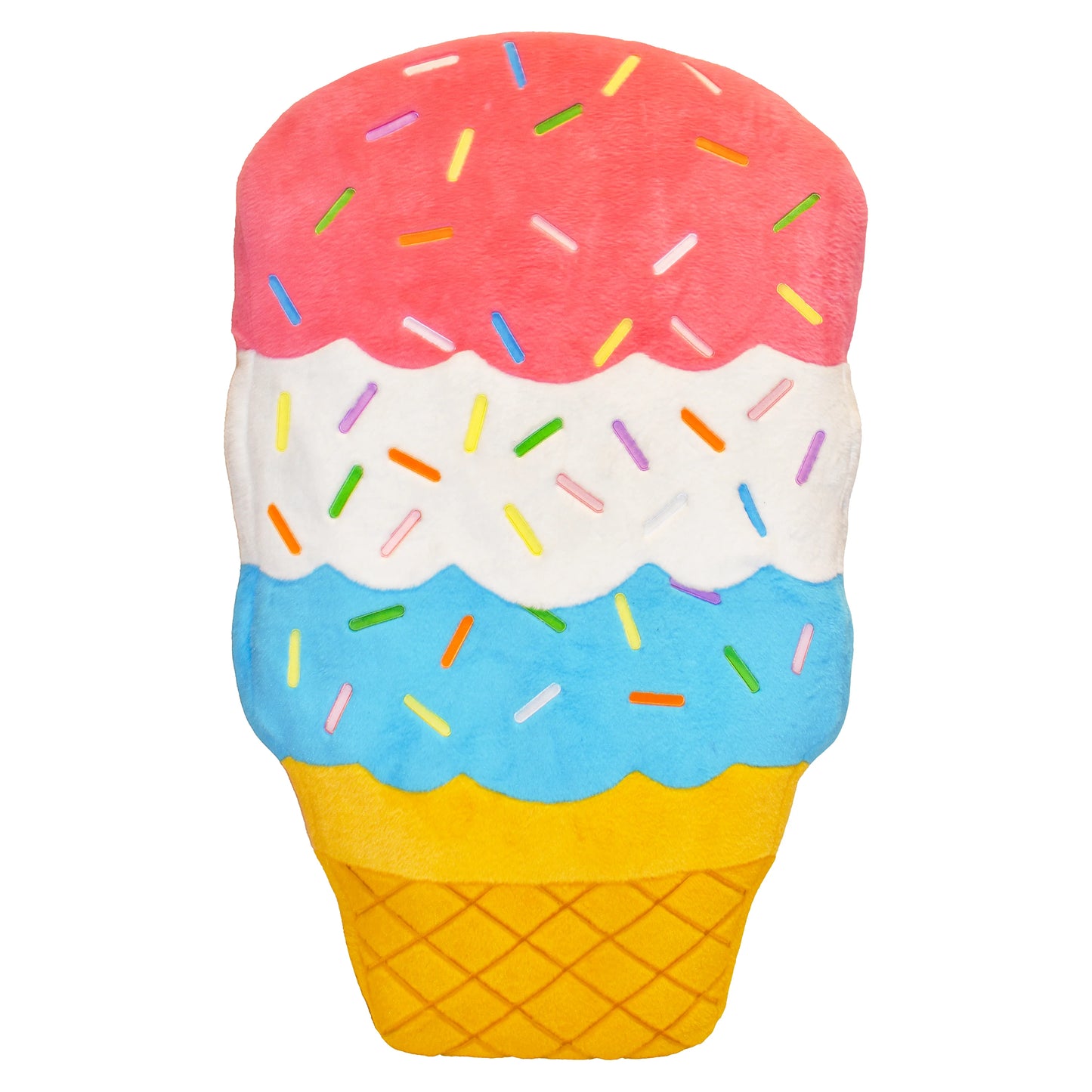 Ice Cream Fluffy Floor Cushion