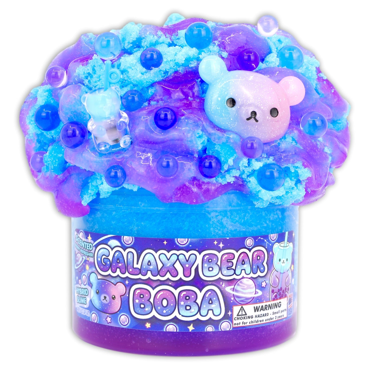 Dope Slime Dome Galaxy Bear Boba