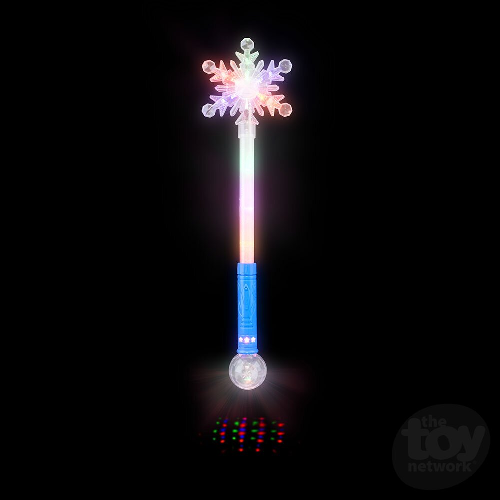 21" Snowflake Magic Ball Wand