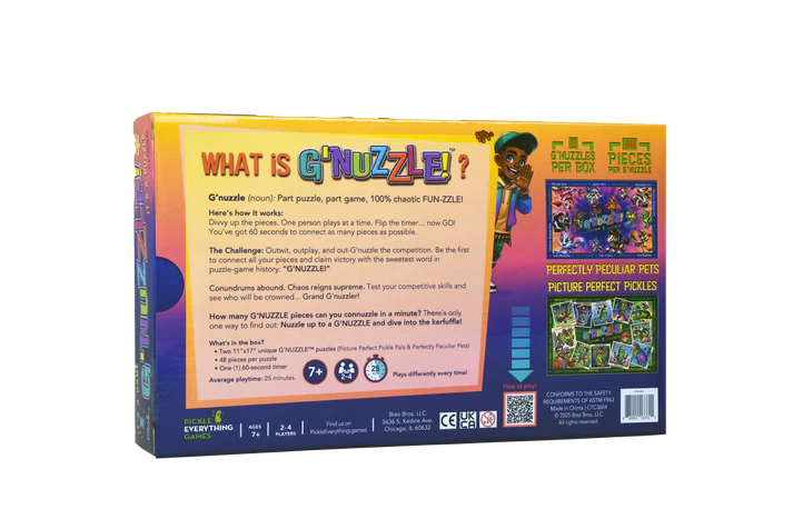 G'NUZZLE! A Puzzle Game - 2 G'Nuzzles per Box