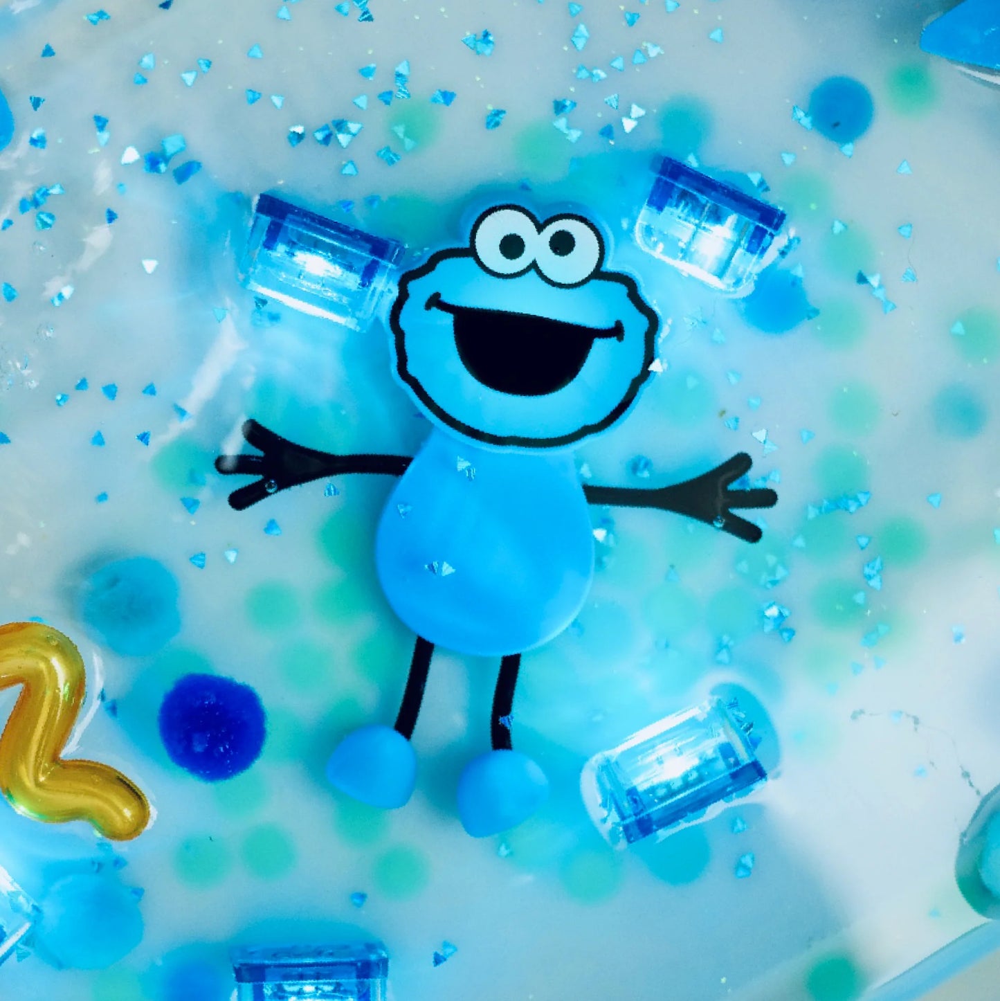 Glo Pals and Cookie Monster Character
