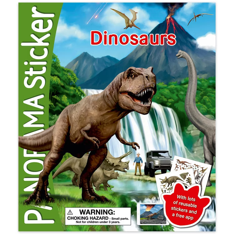 Dinosaurs PANORAMA Sticker Book