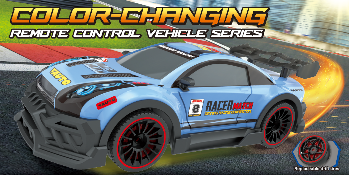 Color-Changing RC Drifter Car