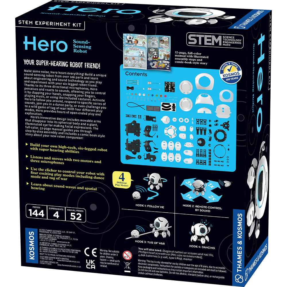 Hero - Sound Sensing Robot