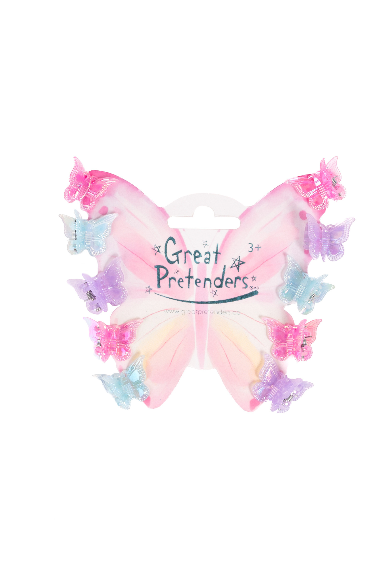 Fancy Flutter Mini Hairclips 10pc