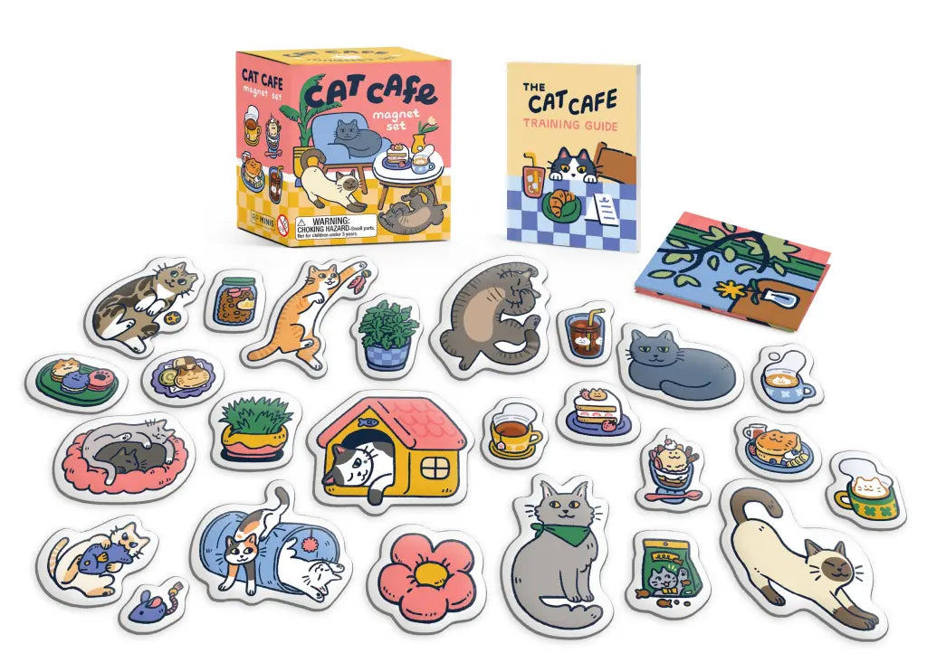 RP Mini: Cat Cafe Magnet Set