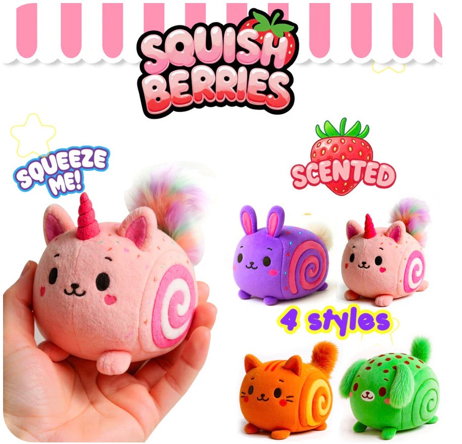 Squish Berries plush squishy