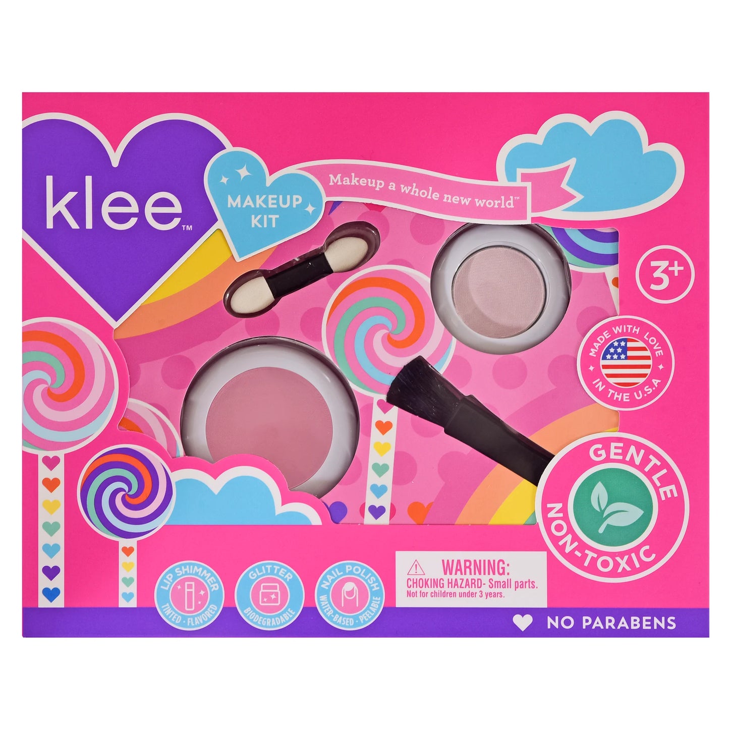 Klee Woodland Fairy 4-PC Natural Play Makeup Kit