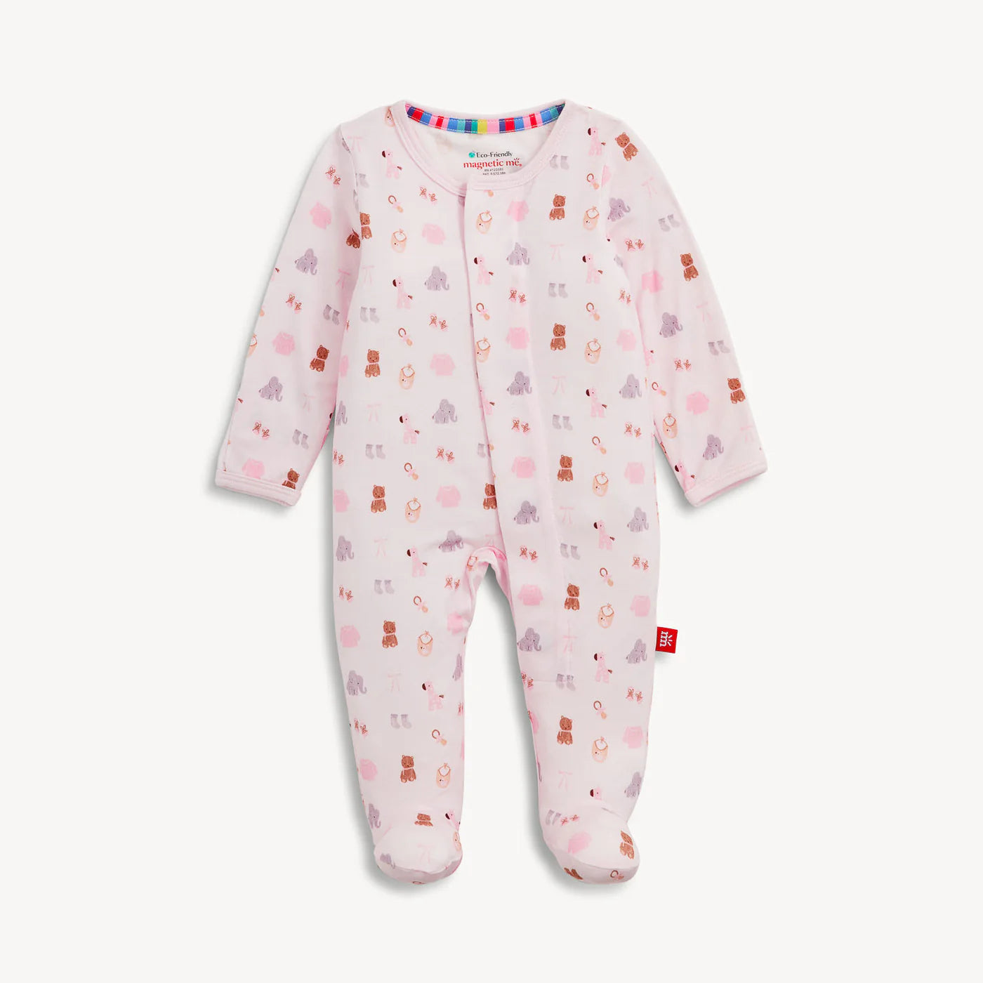 Nursery Nostalgia Pink Footie