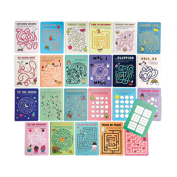 Mini Mazes Activity Cards