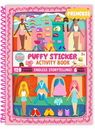 Puffy Sticker Books - Princess