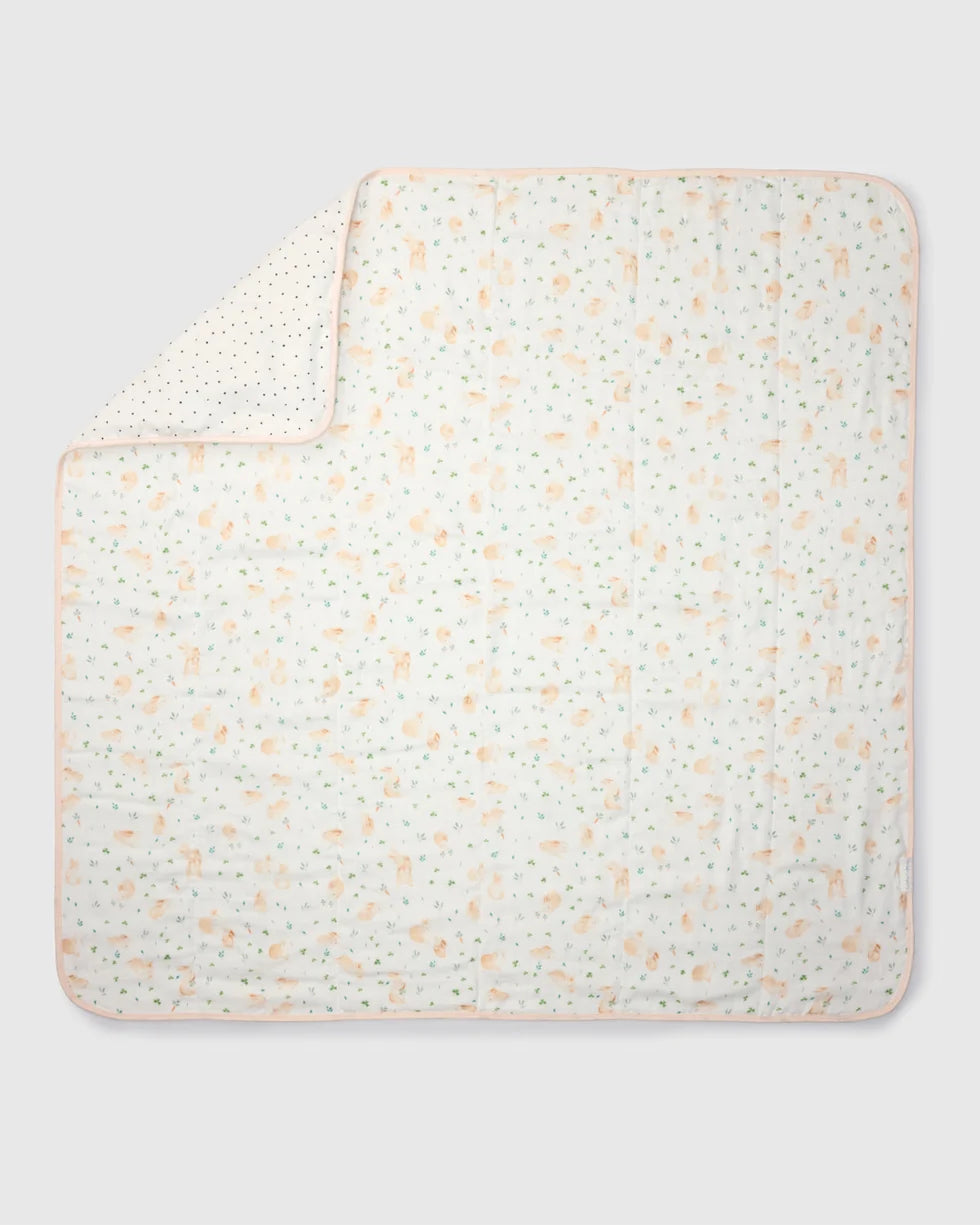 Muslin Quilt- Bunny Meadow