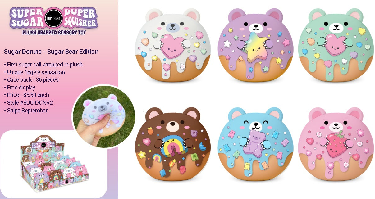 Super Duper Sugar Squisher - Sugar Bear Donuts