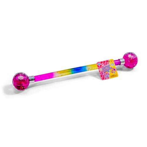 Baton with Ends Glitter