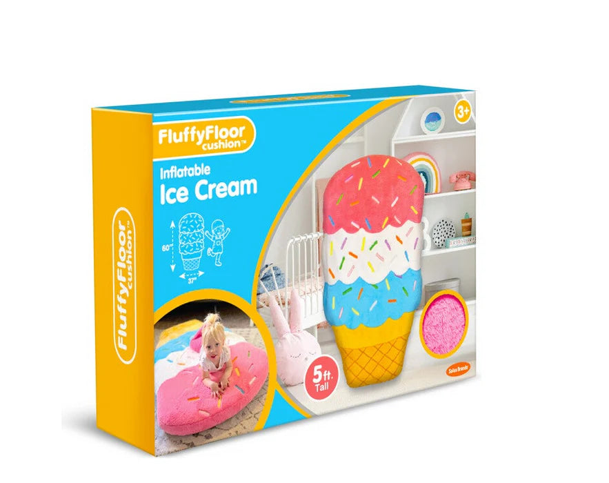 Ice Cream Fluffy Floor Cushion