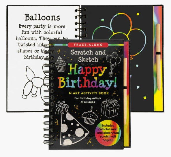 Happy Birthday! Scratch and Sketch