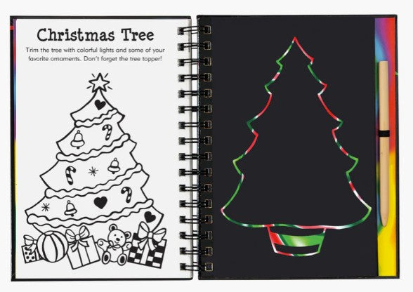 Merry Christmas Scratch and Sketch