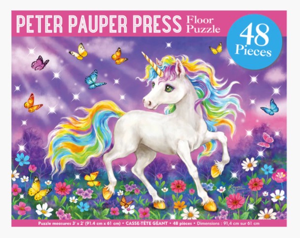 Unicorn World Kids' Floor Puzzle