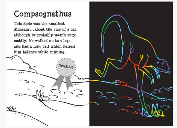 Dino Dudes Scratch and Sketch