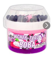 Dope Slime Dome Lychee Taro Boba