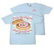 SS Short Sleeve Dumpling on Ice Blue