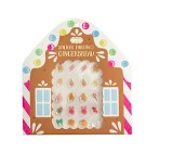 Gingerbread Stick-On Earring Set