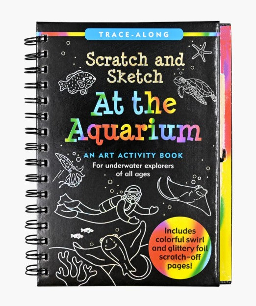 At the Aquarium Scratch and Sketch