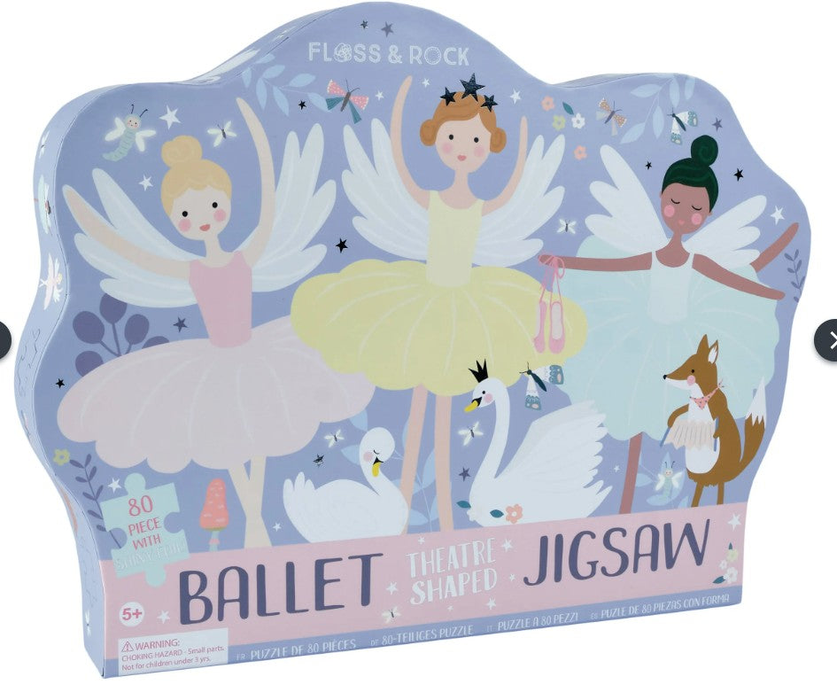 Shaped 80pc Puzzle - Ballet Theatre