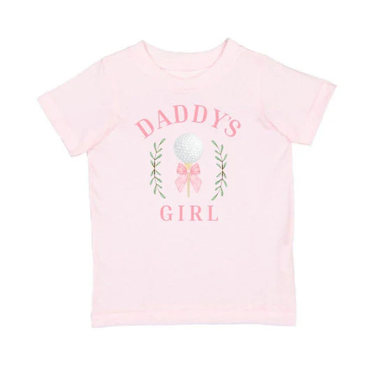 Daddy's Golf Girl Tee in Ballet
