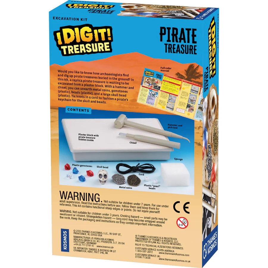 I Dig IT Pirate Treasure