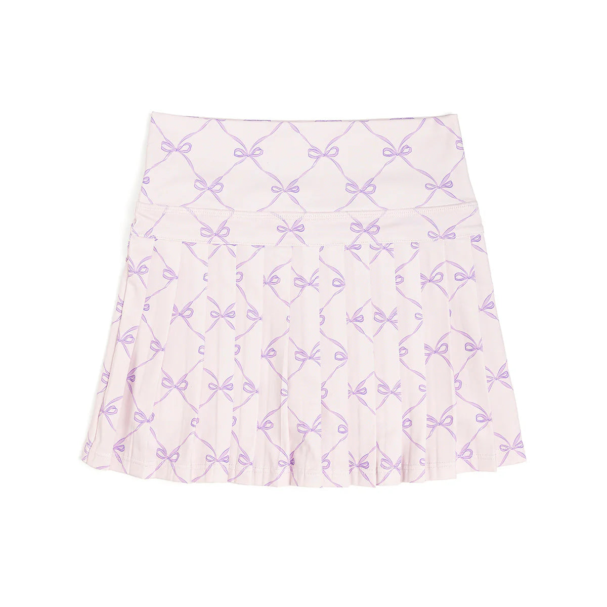 Lavender Bow Athletic Skort