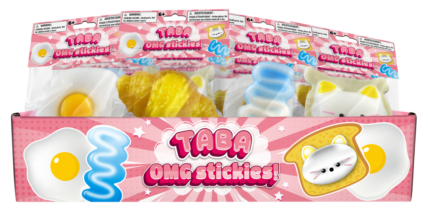 OMG Kawaii Stickies Food - Taba Style