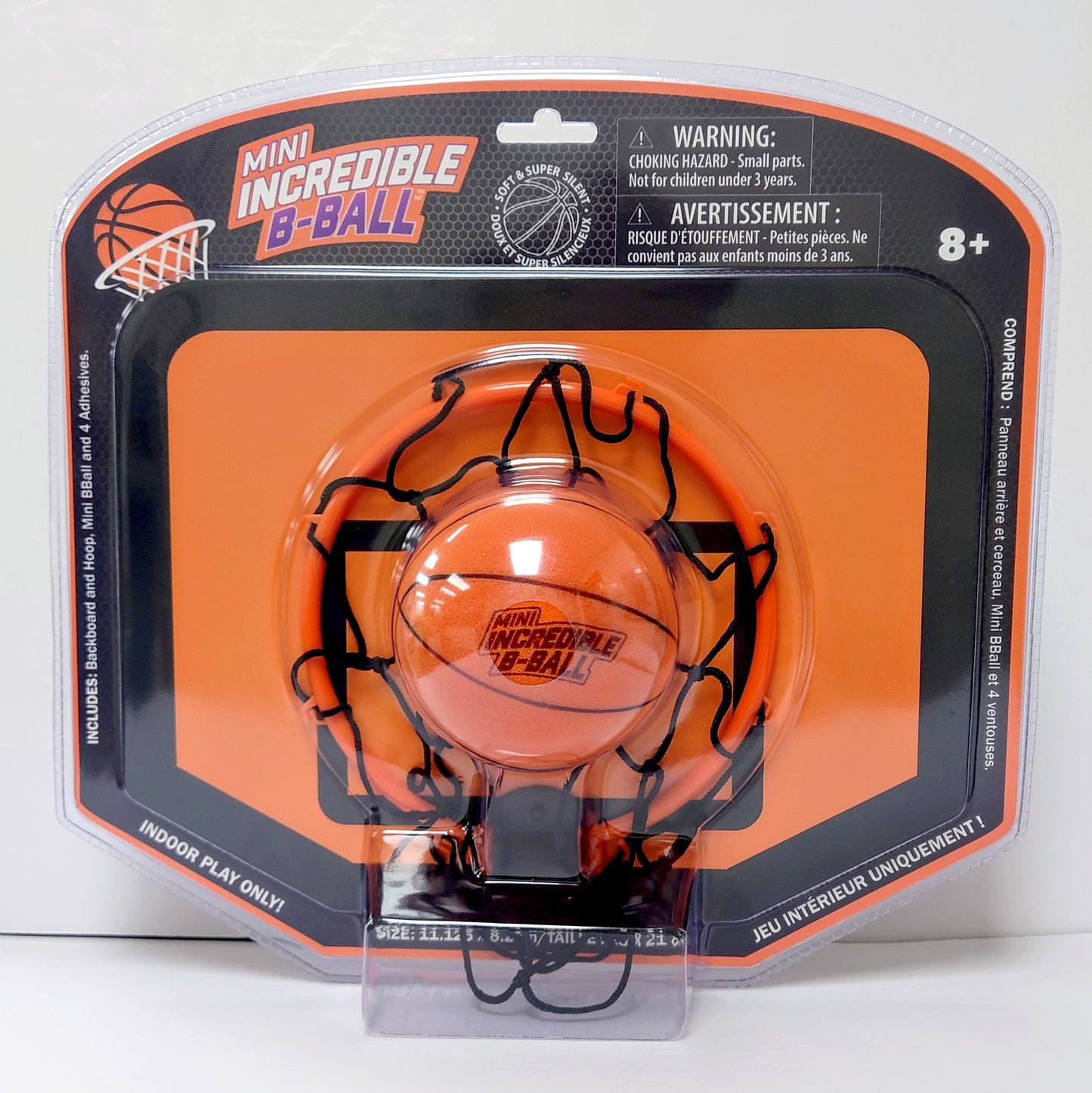 Incredible Basketball Mini Hoop & Ball