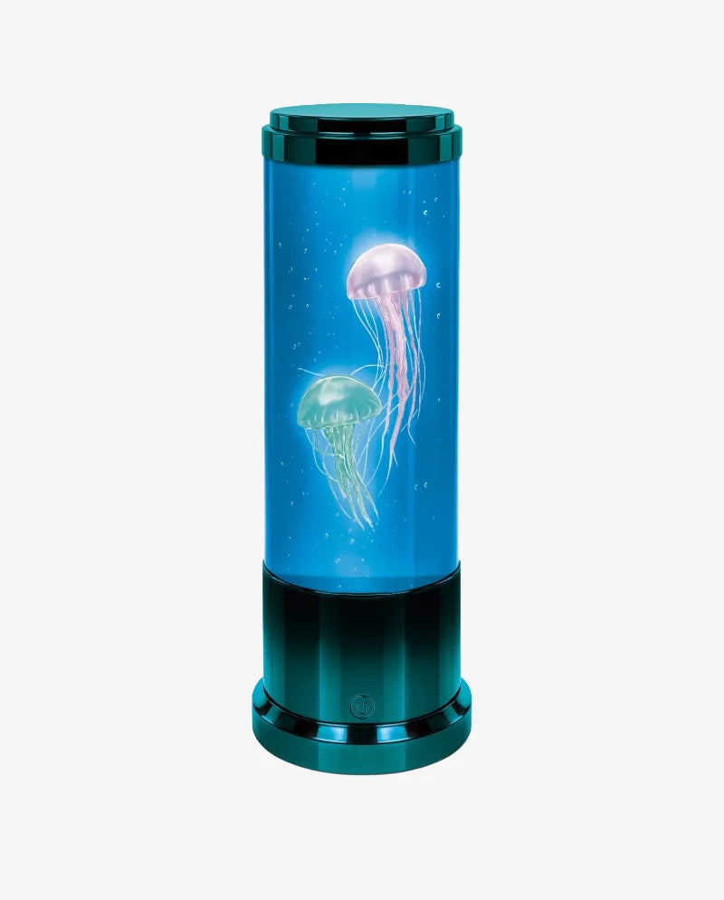 Jellyfish Lamp - Teal- 11"