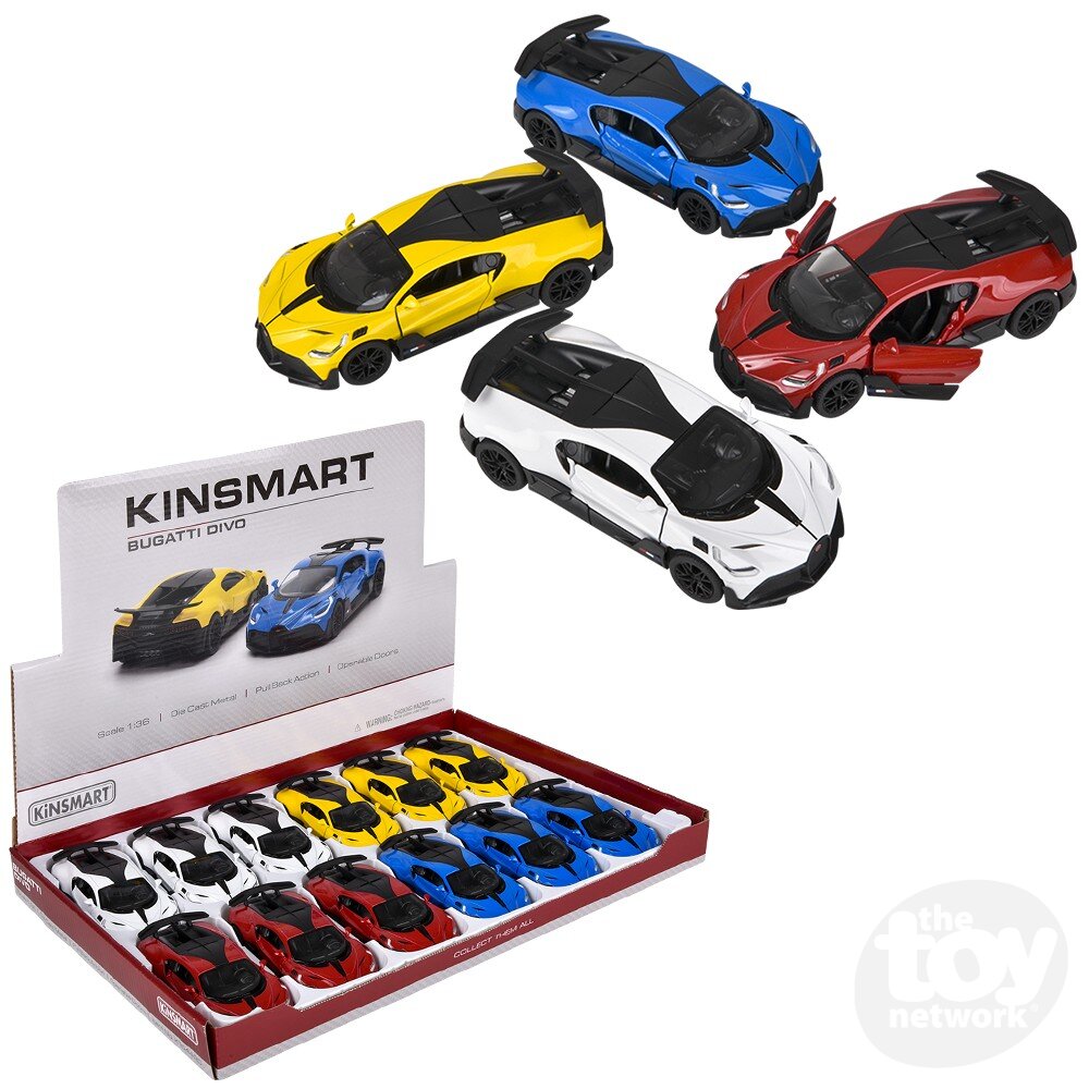 Diecast Pull Back Bugatti Divo