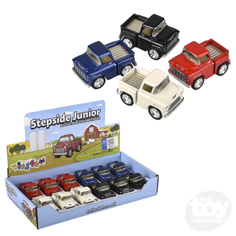 Diecast 2" Pull Back Mini Chevy Stepside