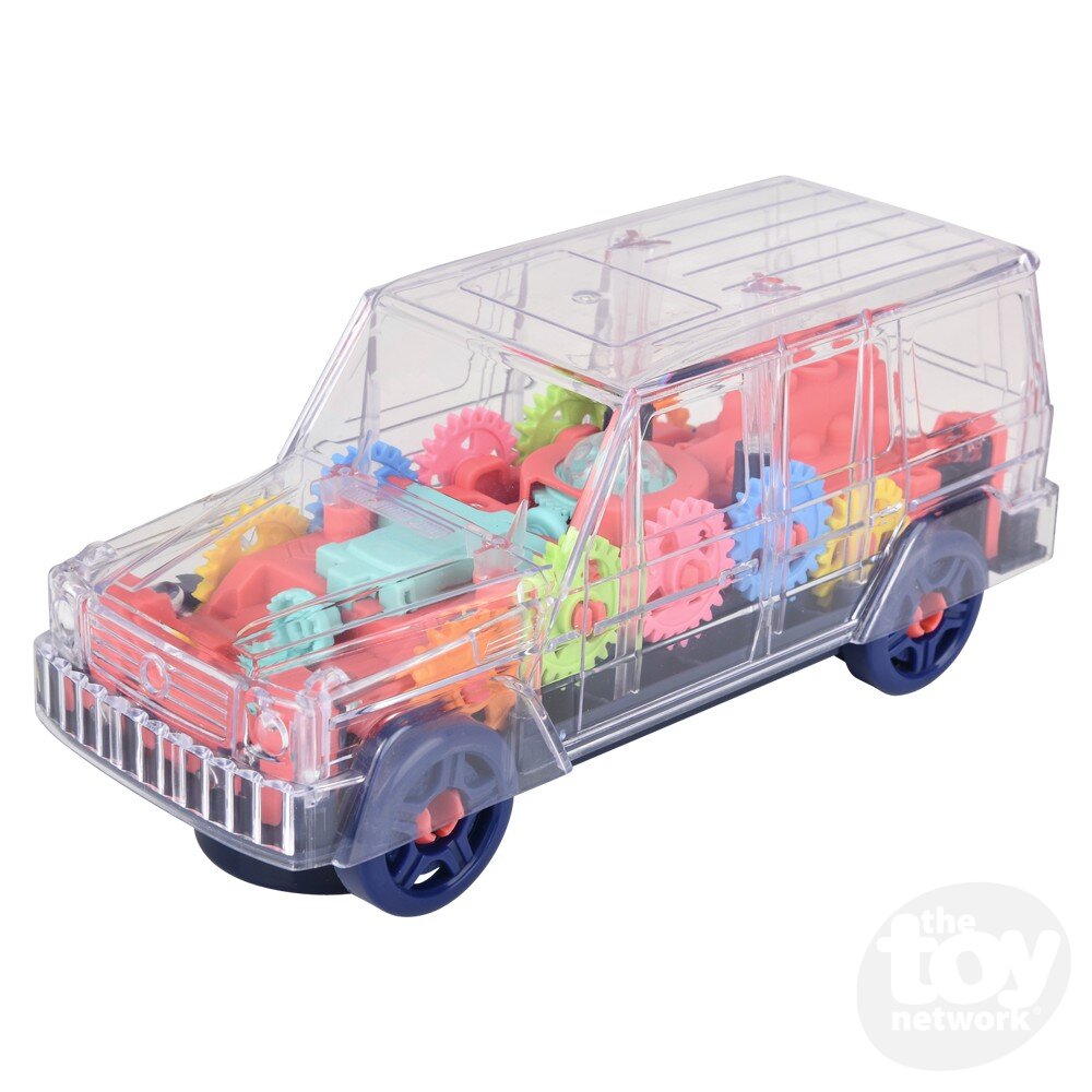 6.5" Light-Up Transparent SUV
