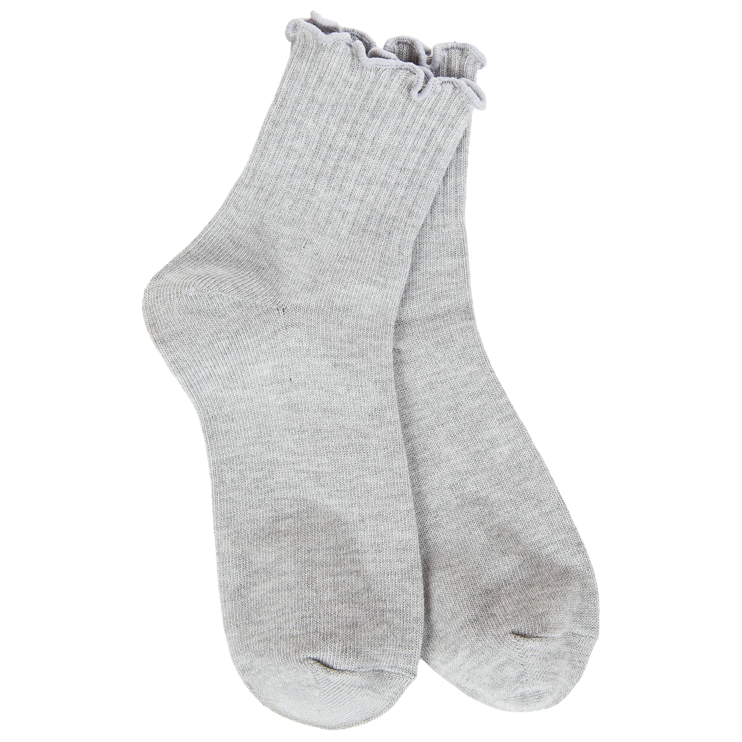Weekend Quarter Ruffle Grey