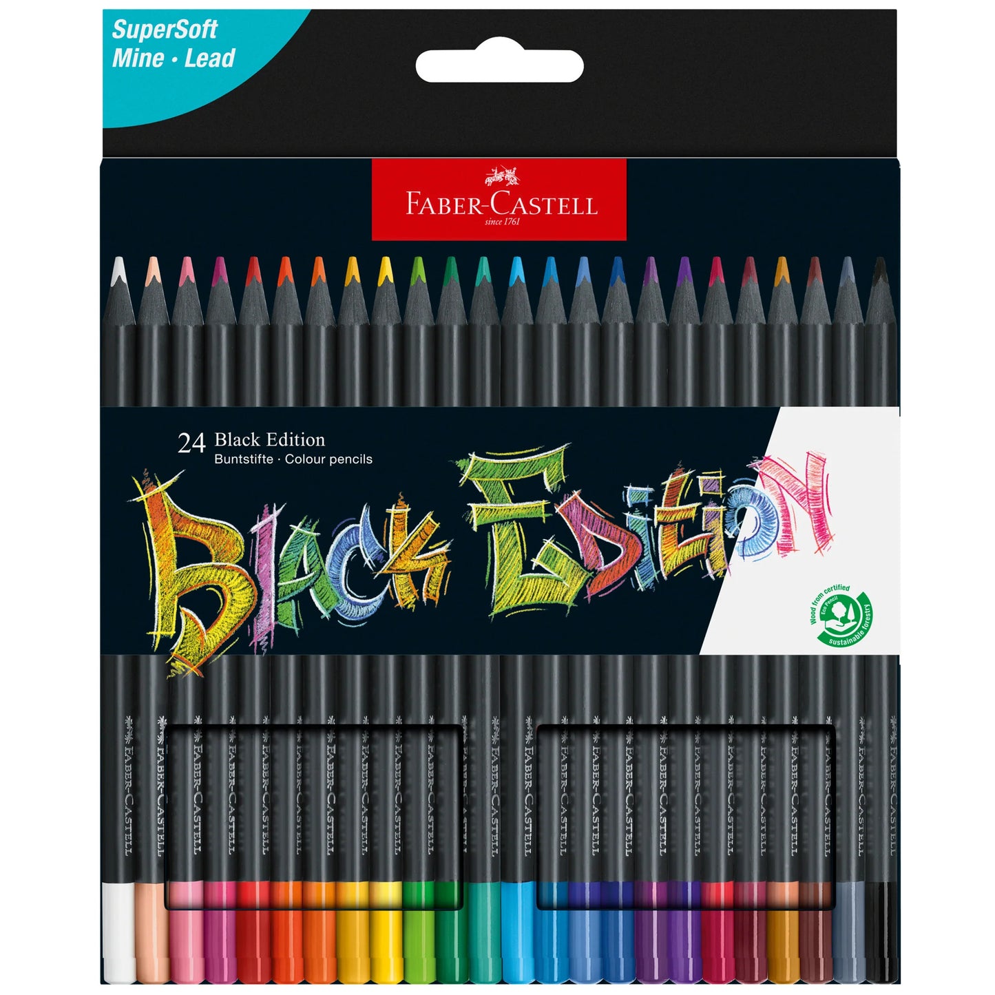 Black Edition Color Pencils Black Edition 24ct Box