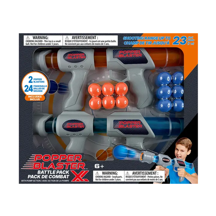 Popper Blaster XL 2 Pack w 24 balls