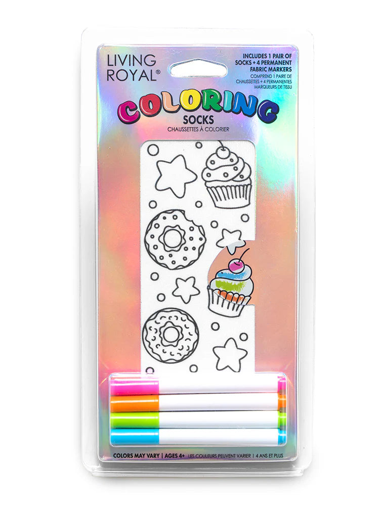 Color Socks Cupcakes