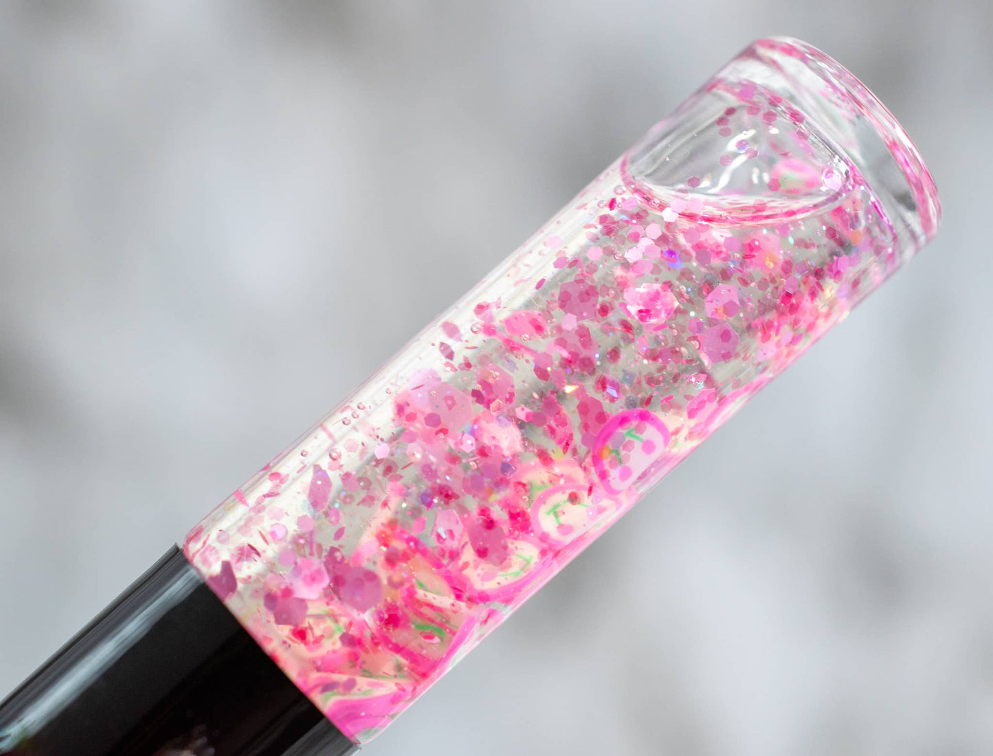 Cherry Blossom Shaker Snowglobe Cuticle Oil Rollerball Nails