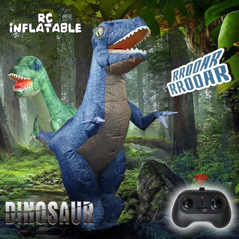Rc Inflatable Dino Green