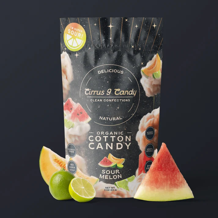 Sour Melon - Organic Cotton Candy