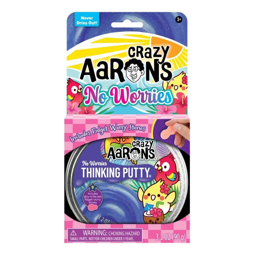 No Worries - Full Size 4" Thinking Putty