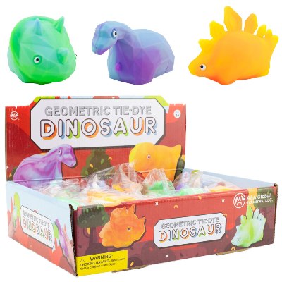 Squeeze Geometric Dinosaur with Flour