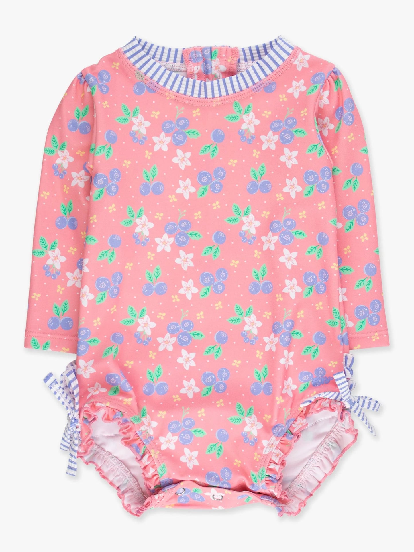 Swim 1pc Blueberry Bliss Rash Guard LS