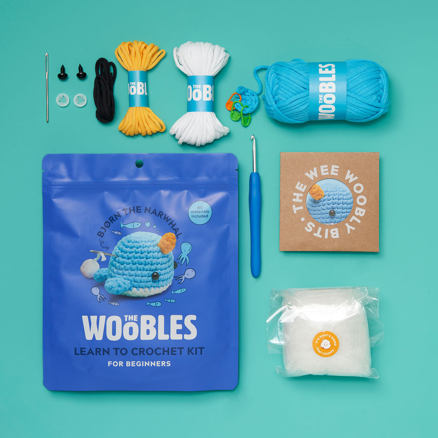 Bjorn Narwhal Crochet Kit